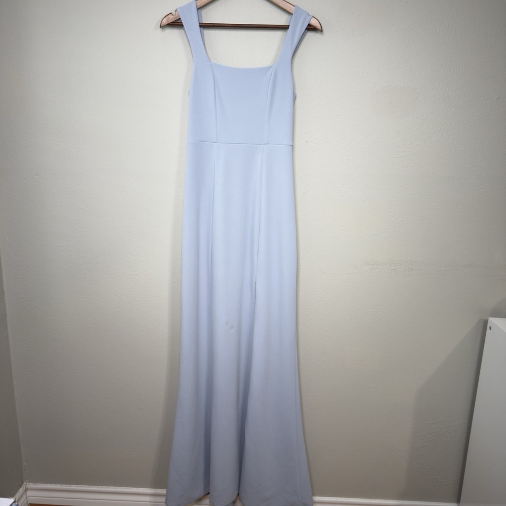 Show Me Your Mumu S Paris Gown Dress Light Blue Bridesmaid Spring Wedding Guest